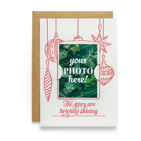 Ornament | DIY Christmas Photo Cards | Set of 8