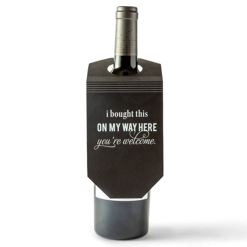 On My Way | Wine & Spirit Tag