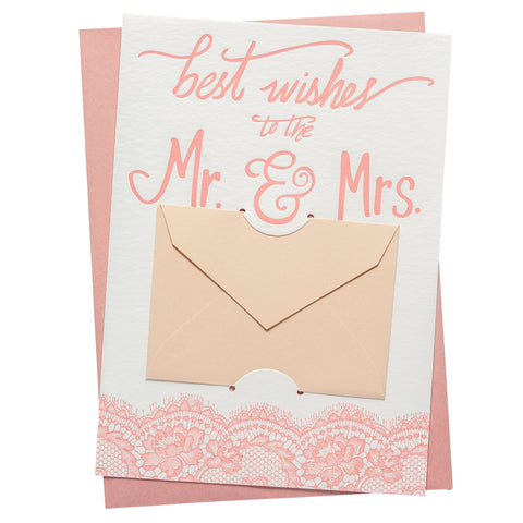 Gift Card Holder | Mr. and Mrs.