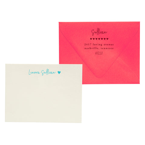 Lenora | Semi-Custom Stationery