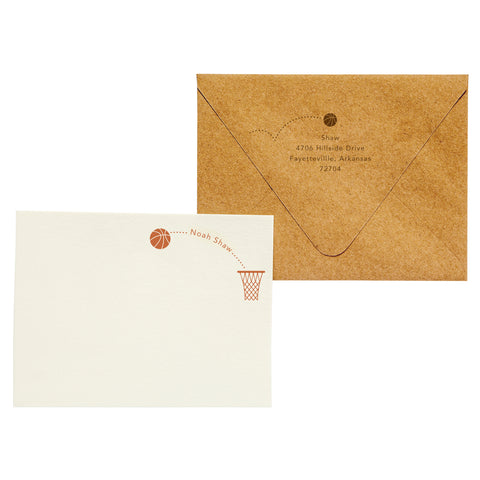 Basketball | Semi-Custom Stationery