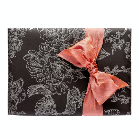 Gift Wrap | Botanical | Black