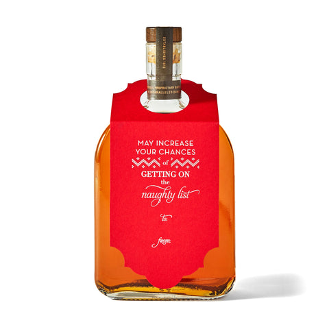 Naughty | Wine & Spirit Tag