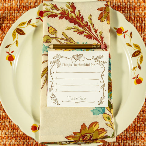 Thankful | Place Cards