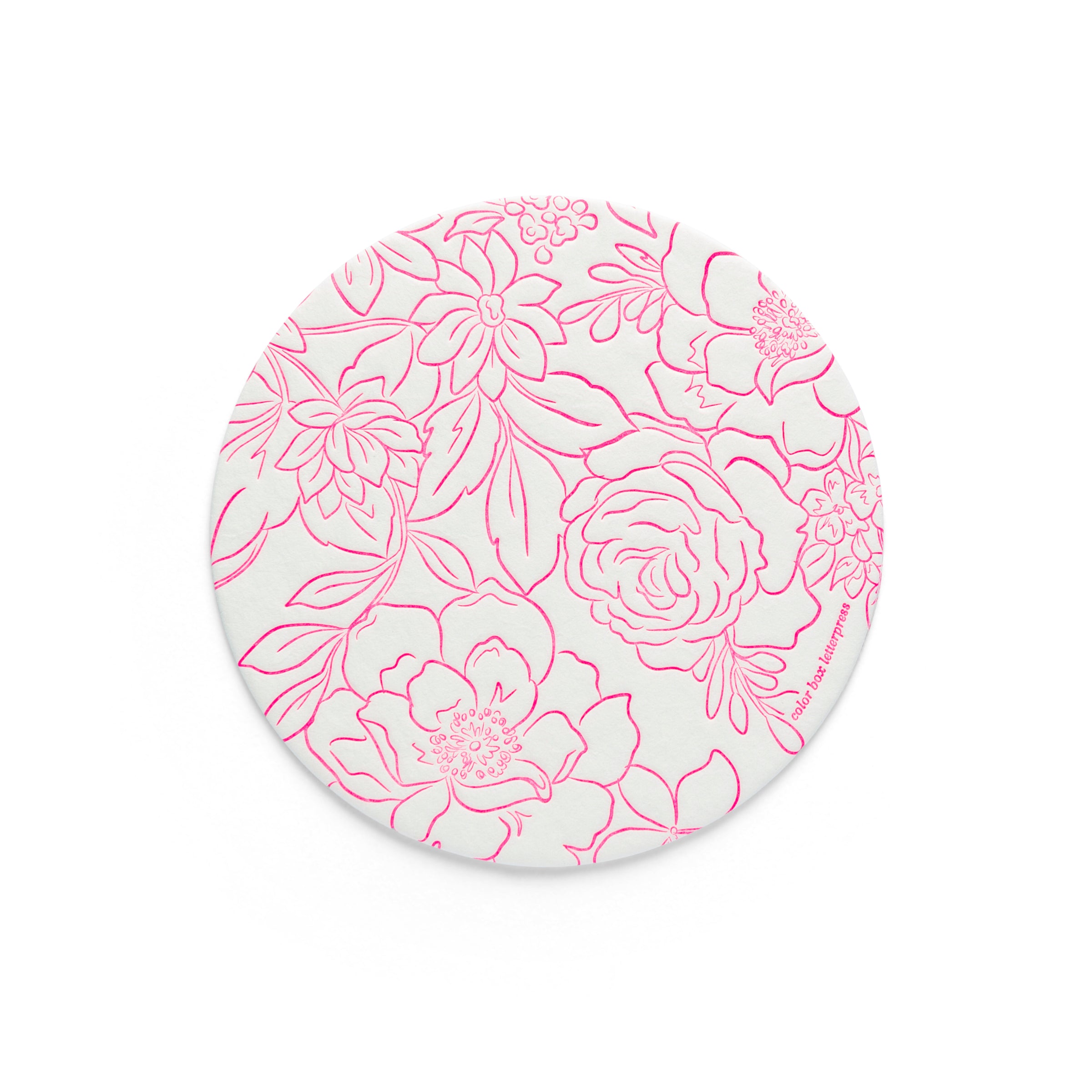 Extra Thirsty Coasters | Pink Floral