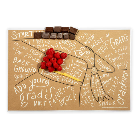Charcuterie Cheat Sheet | Graduation Cap
