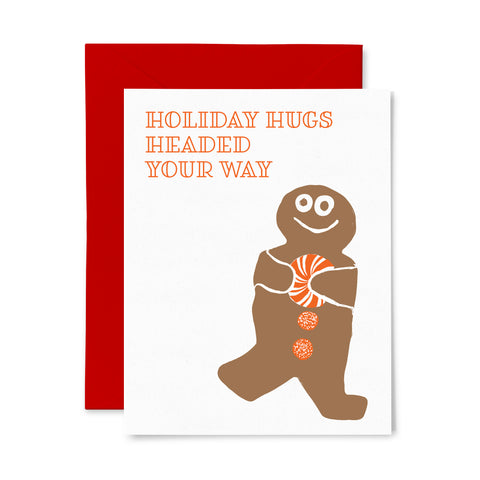 Gingerbread | Holiday/Christmas | Letterpress Greeting Card