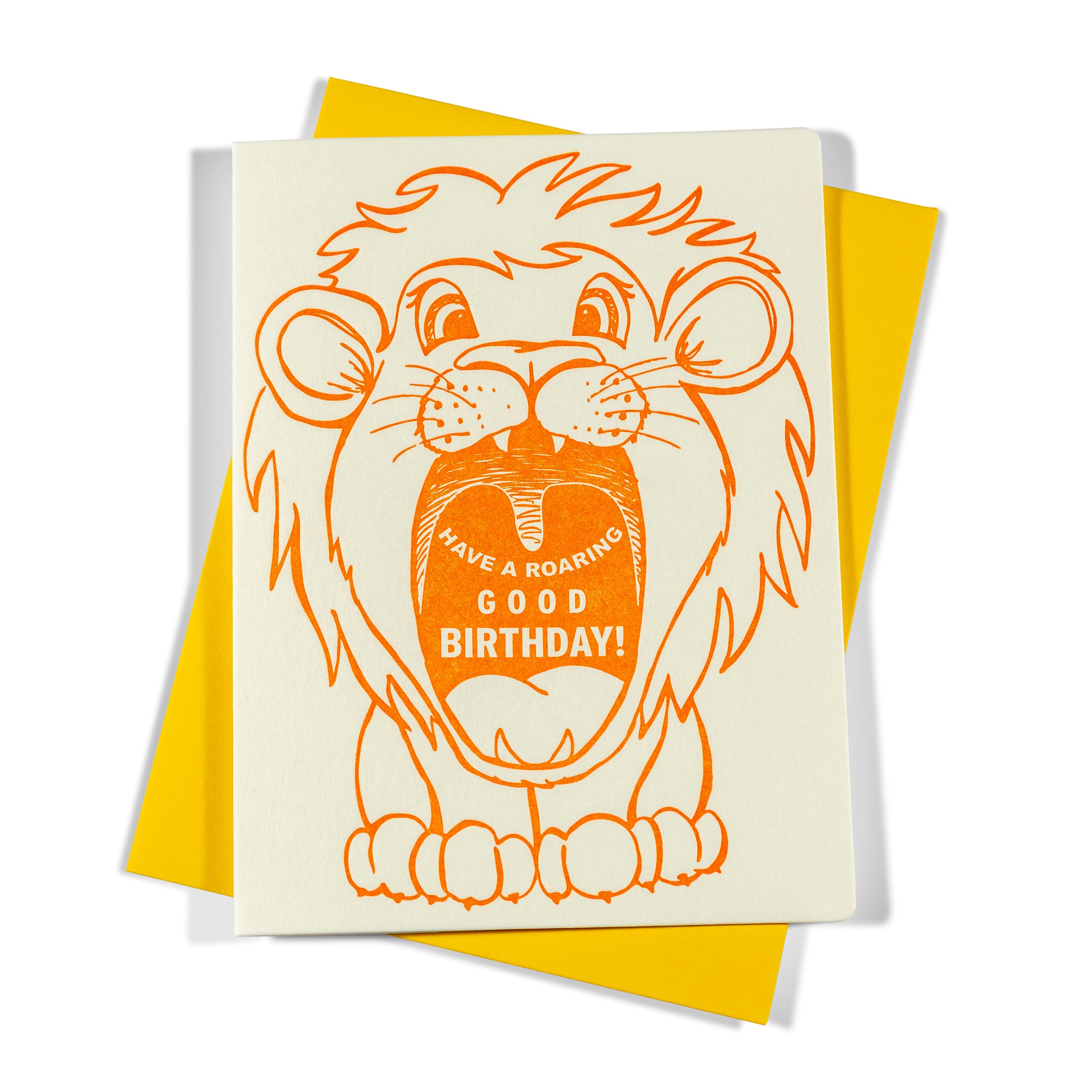 Roaring Good | Birthday | Letterpress Greeting Card
