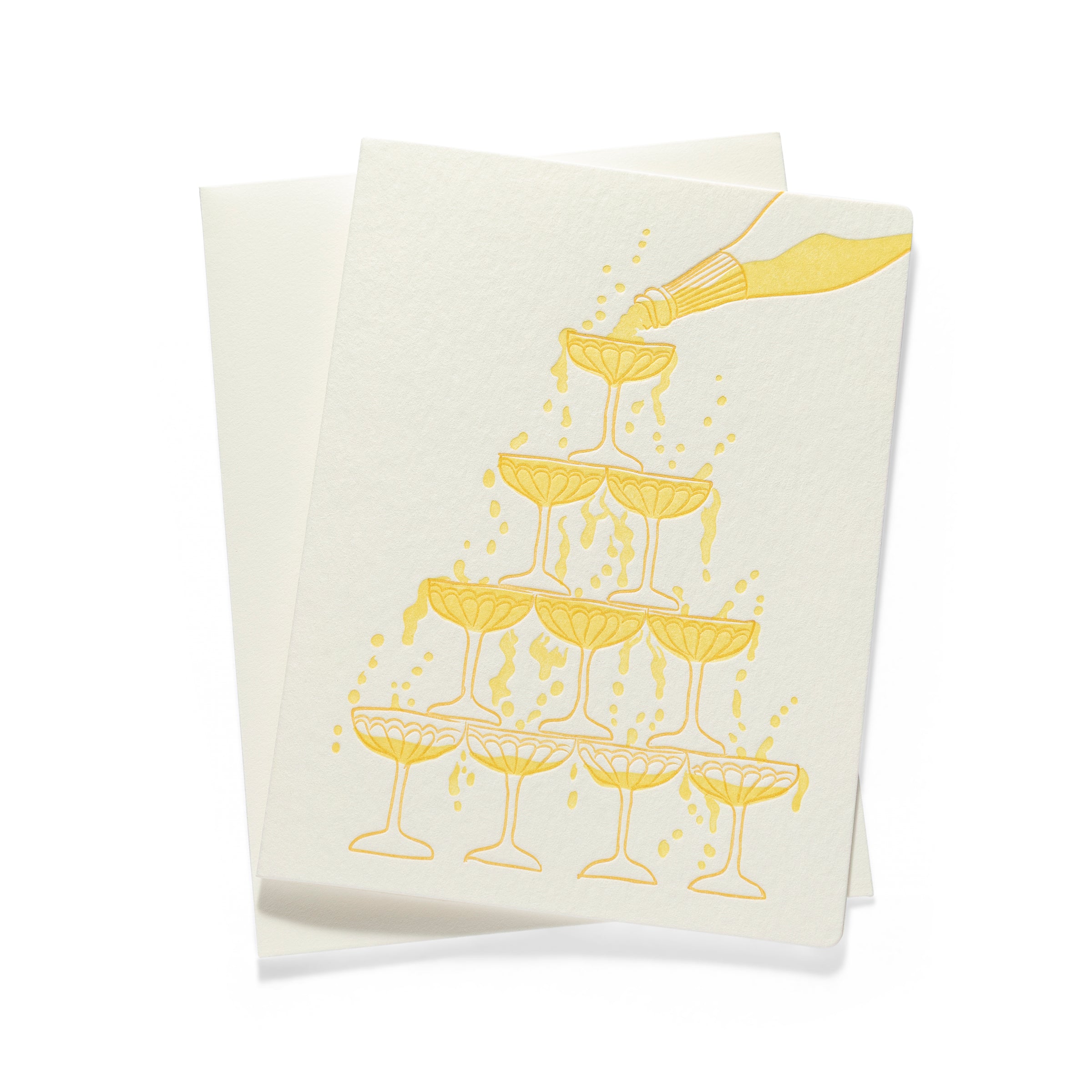 Champs Tower | Multi-use | Letterpress Greeting Card