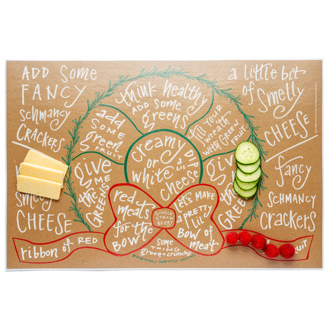 Charcuterie Cheat Sheet | Holiday Wreath