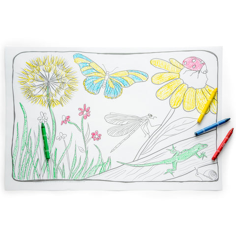 Coloring Place Mats | Nature