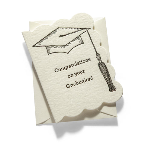 Mini Letterpress Enclosure Card | Graduation