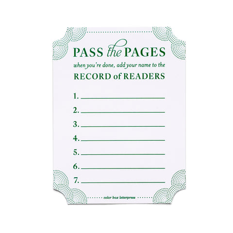 Bookplates | Pass The Pages | Set of 4
