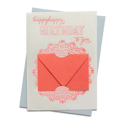 Gift Card Holder | Happy Happy