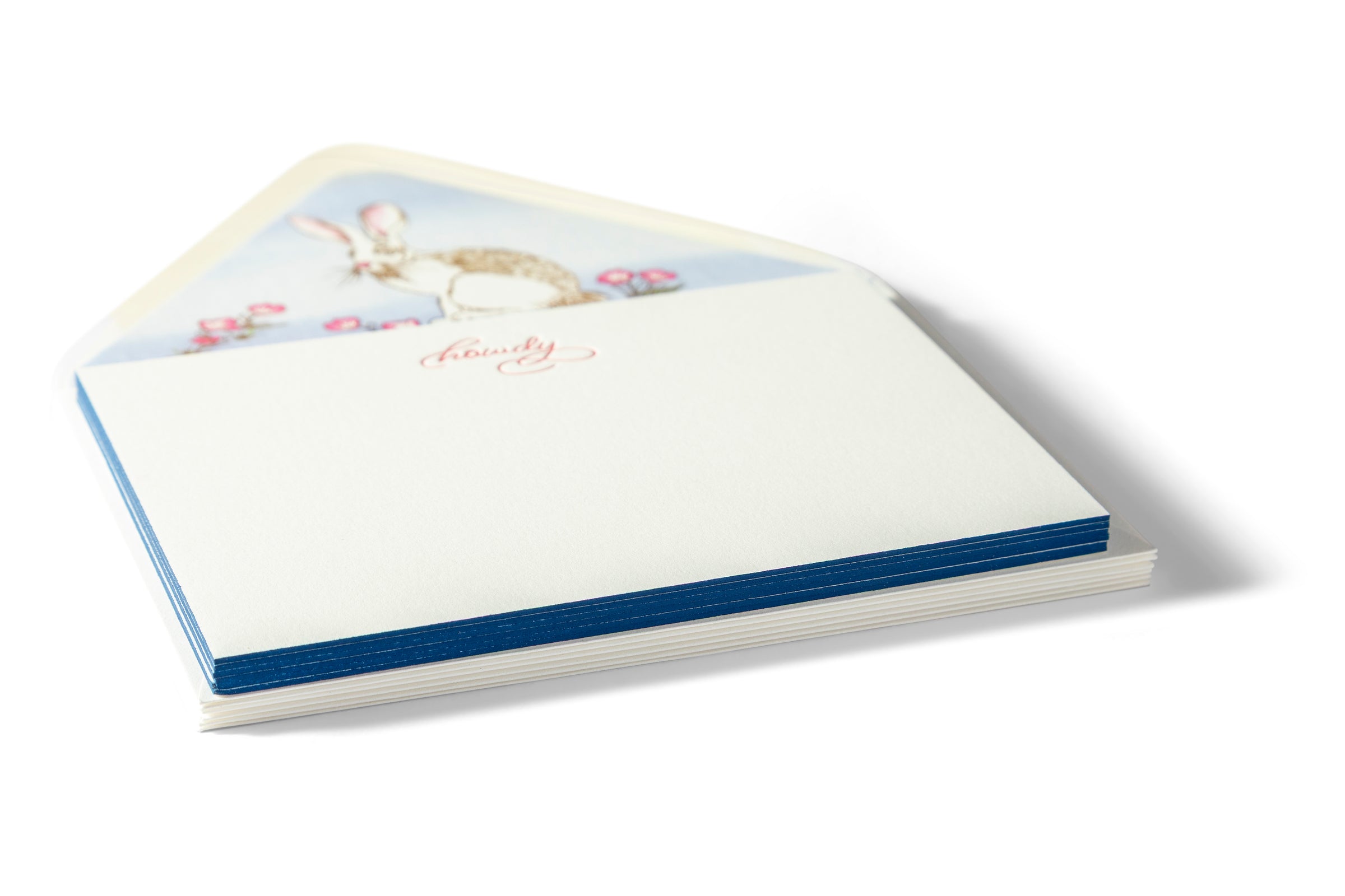 Howdy Notepad Fancy Pants Notecards | Howdy – Color Box Letterpress
