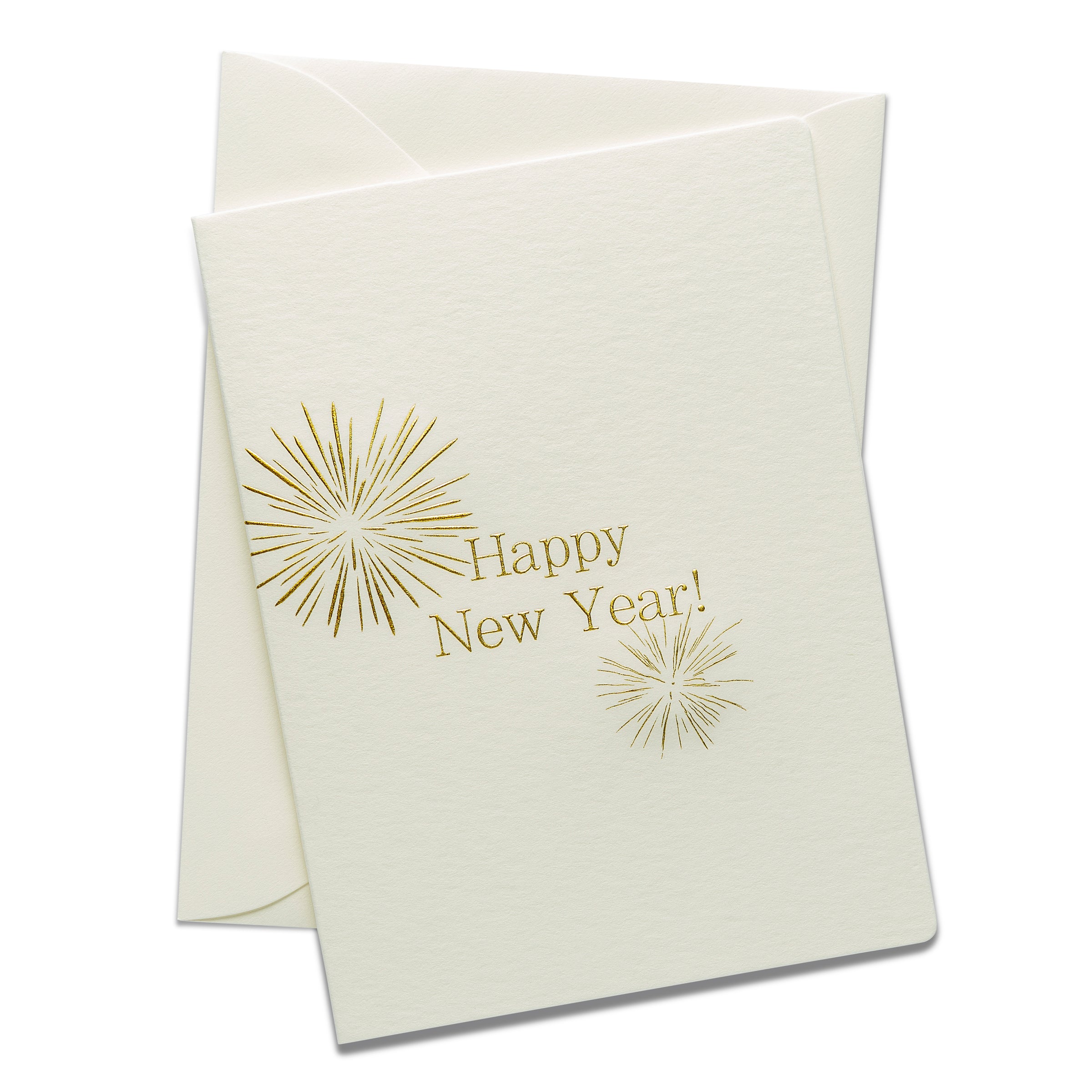 Happy New Year | Engraved Greeting Card