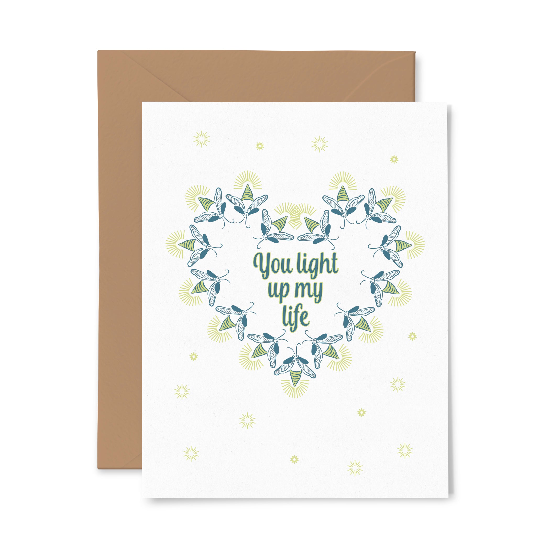 Firefly | Love | Letterpress Greeting Card