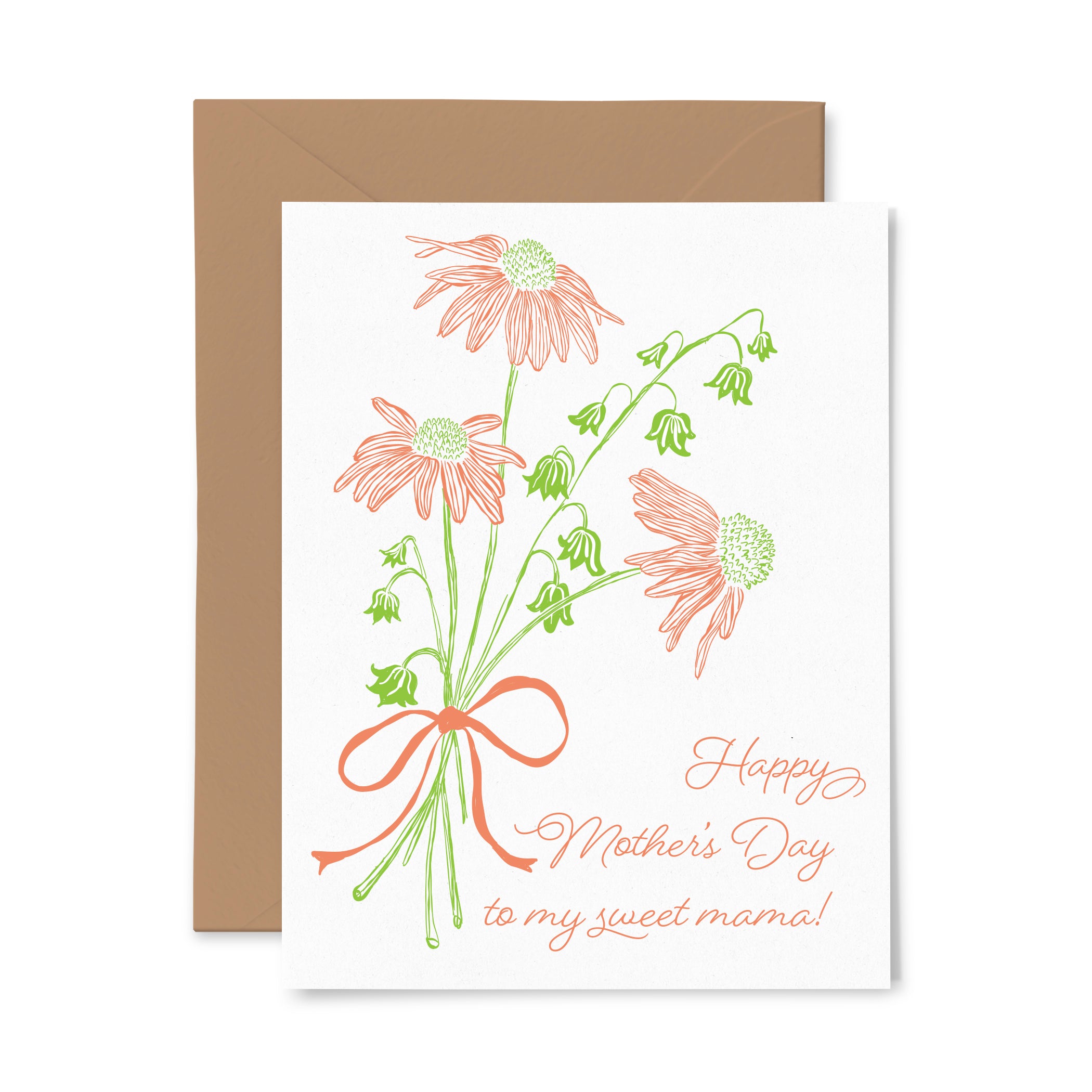 Sweet Mama | Mother's Day | Letterpress Greeting Card