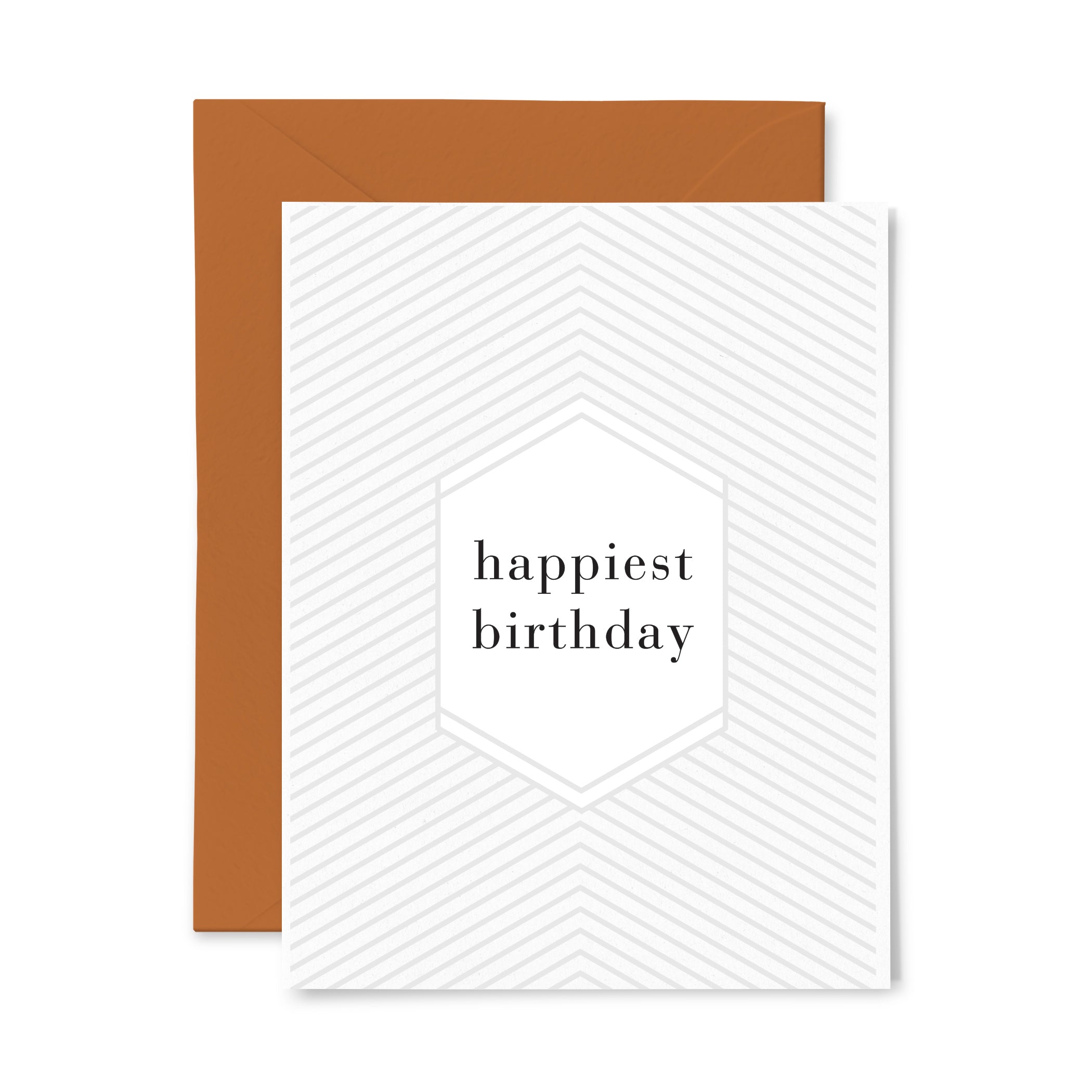 Happiest Birthday | Birthday | Letterpress Greeting Card