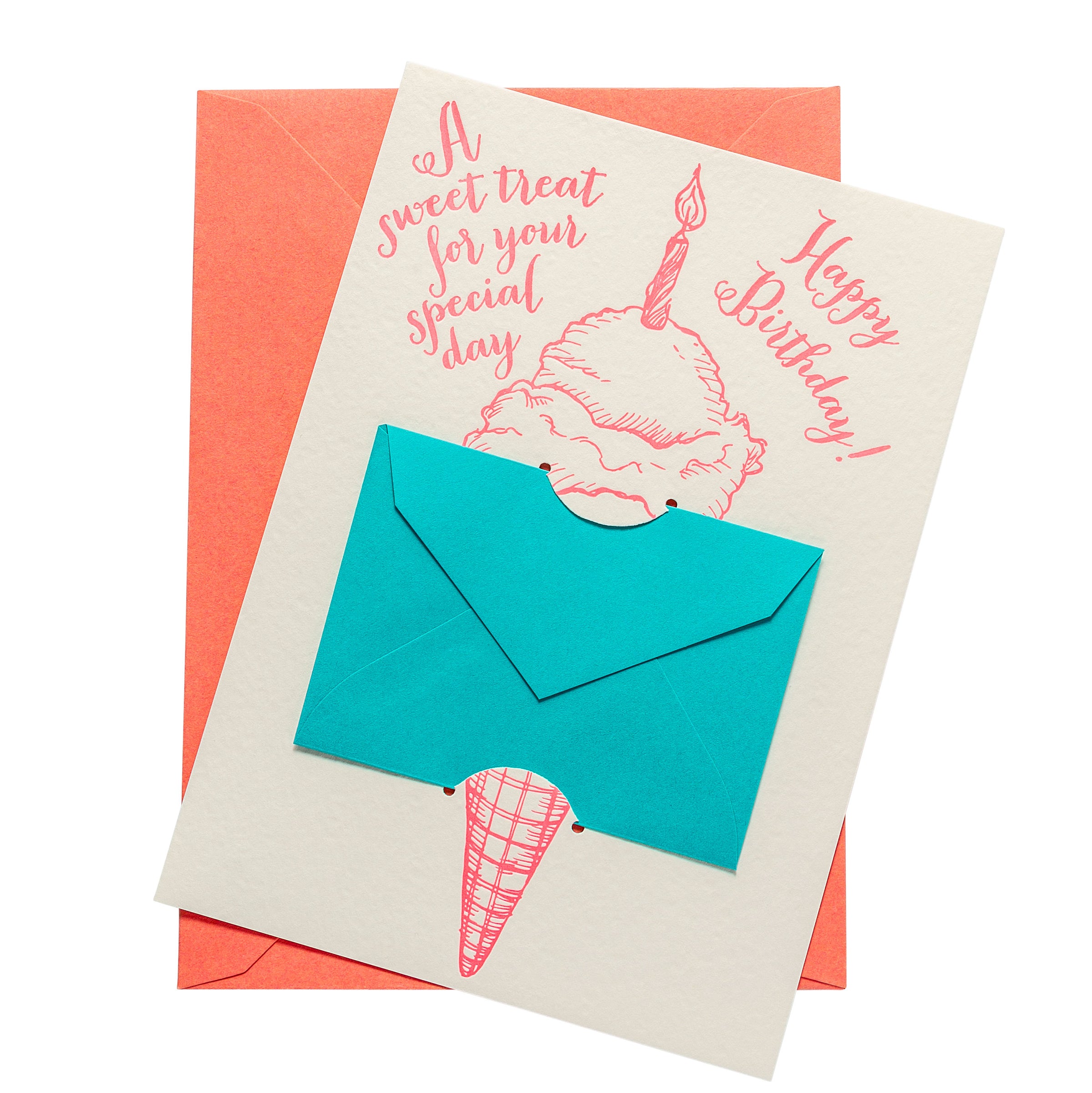 Gift Card Holder | Ice Cream Gift Card Holder | Ice Cream