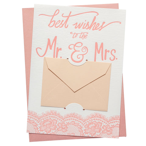 Gift Card Holder | Mr. and Mrs.