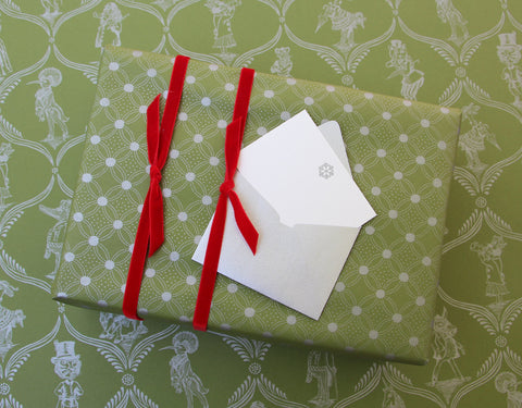 Gift Wrap | Menagerie | Green