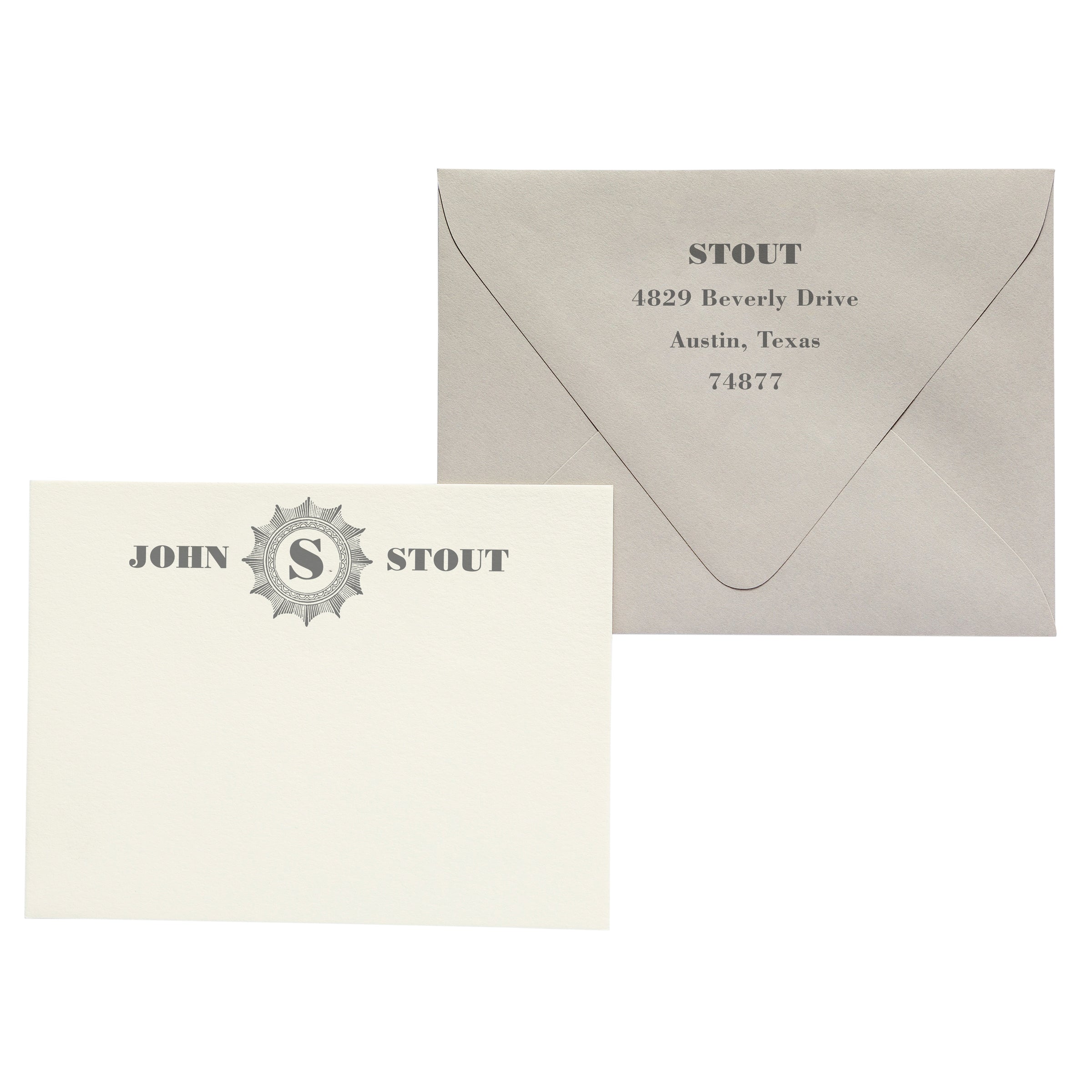 John | Semi-Custom Stationery