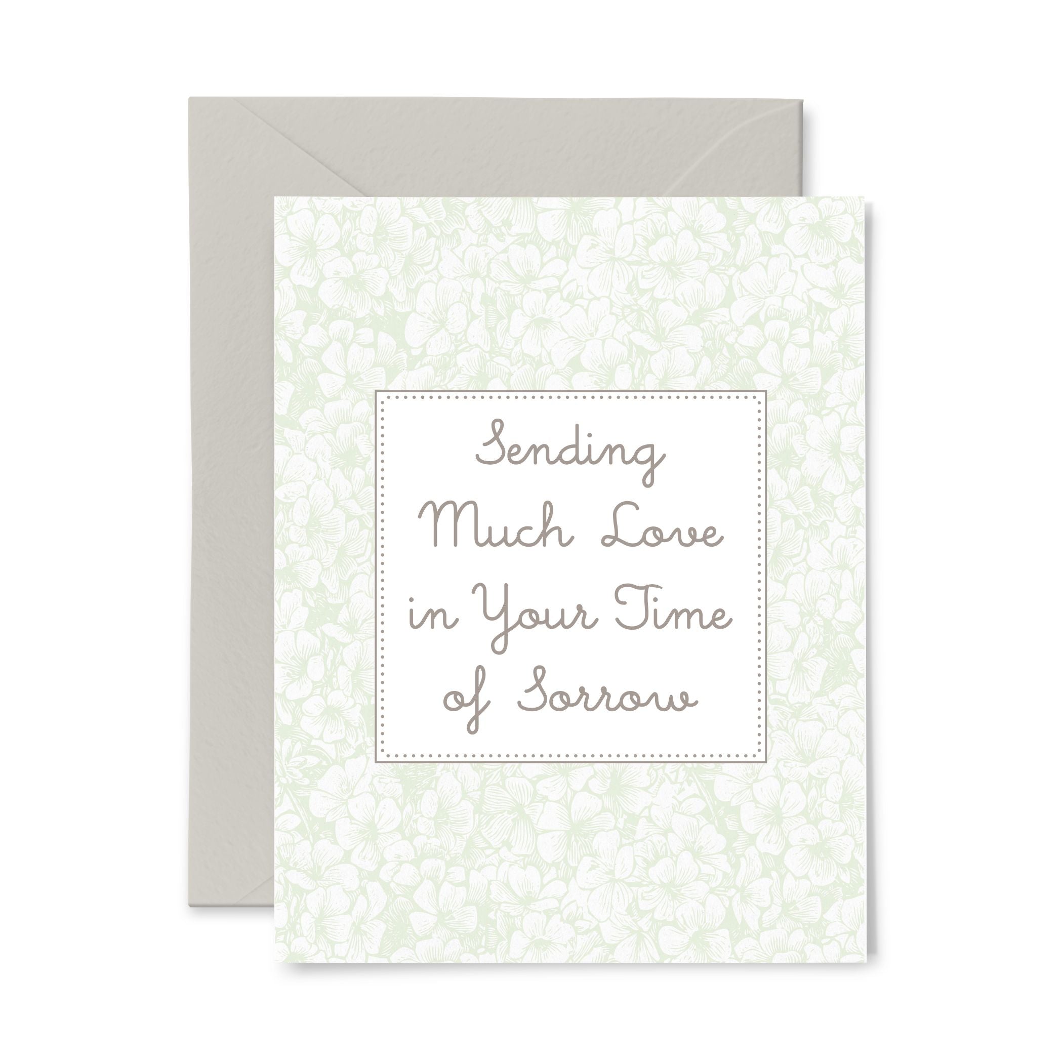 Sending Love | Sympathy | Letterpress Greeting Card