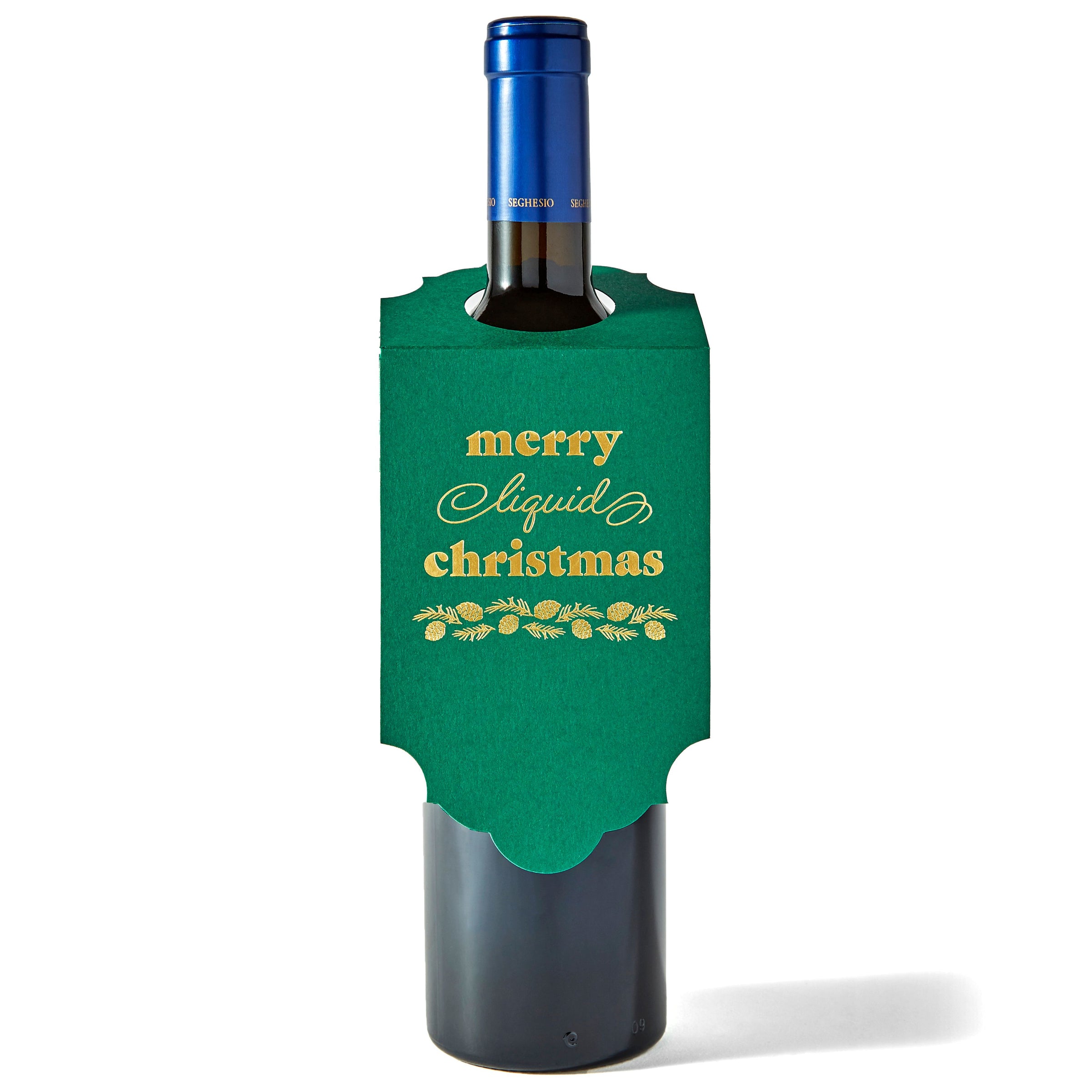 Liquid Christmas | Wine & Spirit Tag
